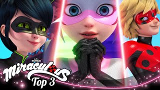 MIRACULOUS  🐞 NUEVOS PODERES 🔝  TEMPORADA 3  Las Aventuras de Ladybug [upl. by Vtehsta]