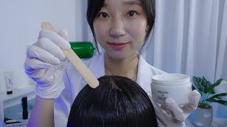 ASMR Dermatologist Scalp Check amp Treatment [upl. by Shannah]