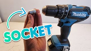 How To Attach A Socket To A Drill [upl. by Yarb419]