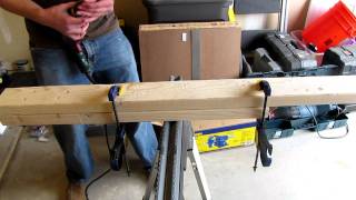 Building a DIY Workbench  Part 1  By Ed [upl. by Siravat]