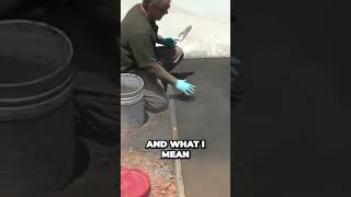 Do You Use This Expert Technique When Throwing Color Hardener shorts concrete [upl. by Campball]