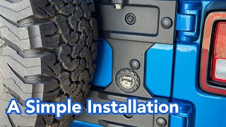 Jeep Tailgate Reinforcement Installation [upl. by Anytsyrk]