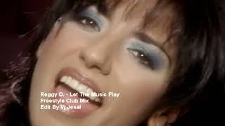 Reggy O  Let The Music Play Freestyle Club Mix 1993 Eurodance Germany Edit by VJ Jesal [upl. by Atinas]