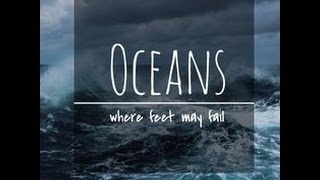 Oceans Hillsong  Karaoke [upl. by Nod]