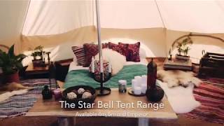 The Star bell Tent Range  Kickstarter Campaign  Boutique Camping [upl. by Ivad]