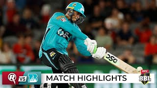 Bartlett Khawaja stand up as Heat overpower Renegades  KFC BBL12 [upl. by Florence969]