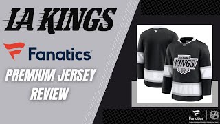 Los Angeles Kings Fanatics Home Premium Jersey Review [upl. by Shatzer27]