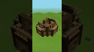 Minecraft Simple Spruce House 🏠 Tutorial shorts [upl. by Guglielmo]