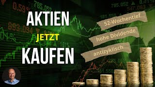 4 Aktien die ich jetzt kaufe 📈💰 [upl. by Brozak647]