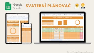 SVATEBNÍ PLÁNOVAČ  návod k použití l Tabulky v Google Sheets [upl. by Solokin]