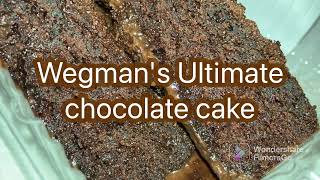 Wegmans Ultimate Chocolate Cake [upl. by Aehs]