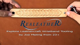 Realeather Explore Leathercraft Kit Wristband by Joe Meling from 23 joemeling3216Wristband [upl. by Josefa]