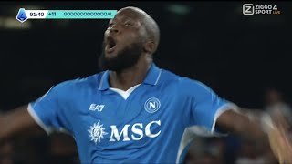 Romelu Lukaku Goal Napoli Vs Parma 11 All Goal Results Extended Highlights amp Analysis [upl. by Ariaic]