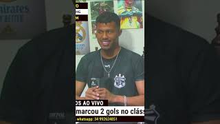 LUAN DO NACIONAL COMENTA COMO FOI JOGAR O CLÁSSICO CONTRA O UBERABA nacional uberaba futebol [upl. by Ffirahs]