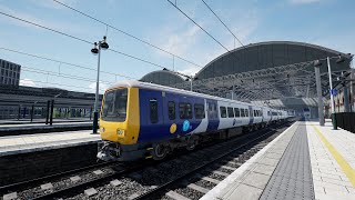 TSW5  Manchester Piccadilly To Glossop  Cabview Mode [upl. by Ardena]