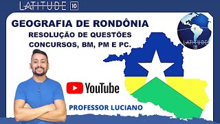 GEOGRAFIA DE RONDÔNIA  RESOLUÇÃO DE QUESTÕES [upl. by Hedaza]