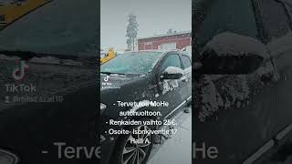 Tervetuloa MoHe autohuoltoon Renkaiden vaihto 25€ Osoite Isonkiventie 17 Halli A04250 kerava [upl. by Marie-Jeanne]