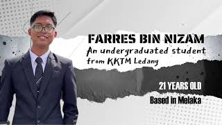 VResume • Farres Nizam  KKTM Ledang [upl. by Pontias743]