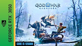 God Of War Ragnarok  RTX 3050 Laptop  I5 12500H  16GB Ram [upl. by Luigi467]