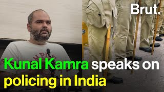 Kunal Kamra speaks on policing in India [upl. by Namajneb547]