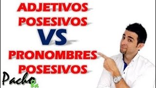 Adjetivos Posesivos VS Pronombres Posesivos  ¿Cómo identificarlos  Clases inglés [upl. by Htirehc]