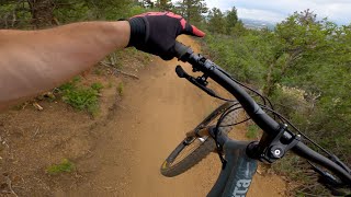 Upper Chutes  Colorado Springs CO MTB [upl. by Enrobso]