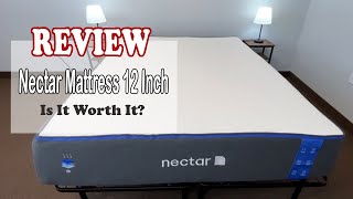 Nectar Gel Memory Foam Mattress 12 Inch Review  Great choice 2024 [upl. by Yentrac]