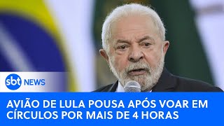 🔴SBT News na TV Lula embarca para o Brasil após problema em avião no México [upl. by Tove854]