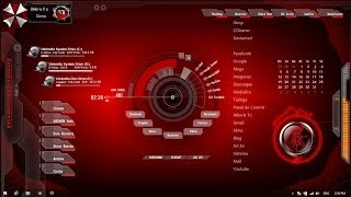 how to download Rainmeter Skin Umbrella para [upl. by Restivo719]