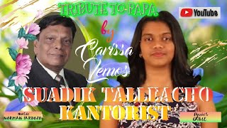 GOAN KONKANI SONG 2020JRLEMOS sung by Carissa as a TRIBUTE TO HER PAPA SLEMOSlyrics GABLE [upl. by Nalced455]