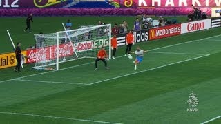 Fantastic training goal Wesley Sneijder  Euro2012 [upl. by Eintroc]