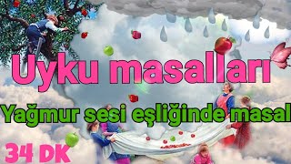 UZUN MASALLAR  UYUTAN Masal dinle DİNLENDİREN YAĞMUR sesi eşliğinde Masal [upl. by Brunn]