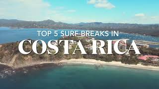 COSTA RICA SURFERS PARADISE TOP SURF SPOTS IN COSTA RICA  E35 [upl. by Noled]