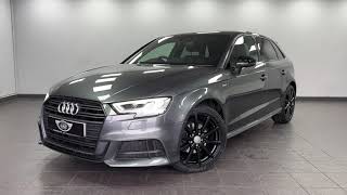 Audi A3 15 TFSI CoD Black Edition Sportback 5dr Petrol Manual Euro 6 ss 150 ps [upl. by Eeraj]