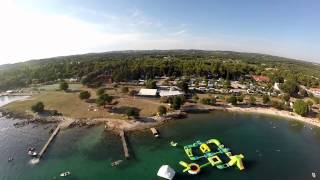 Camping AC Polari Rovinj  Drone Aerial [upl. by Tonkin]