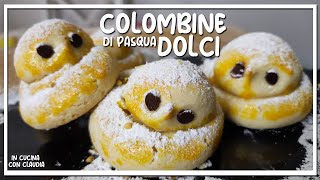 COLOMBINE di Pasqua DOLCI Veloci leggeri e facili da preparare 😍😋 RICETTE per la PASQUA 2022 [upl. by Mauldon]