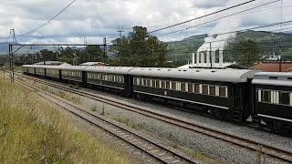 Rovos Rail on the NATCOR mainline KZN between Johannesburg and Durban [upl. by Oates748]