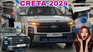 Hyundai Creta 2024 Facelift  Full Review amp Features  Detailed Vlog  Car World [upl. by Ahsiret]