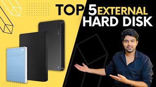 Best External Hard Drive For LAPTOPPC ⚡ Best Portable Hard Drive  Top 5 External HDD 2023 [upl. by Ahseyk]