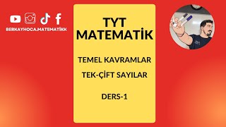 TYT 2025 TAYFAYA SELAMLAR I İLK İŞİMİZ TEMEL KAVRAMLAR I DERS 1 yks tyt temelkavramlar maths [upl. by Kerril753]