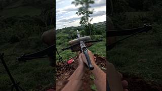 Crossbow vs Bottles testing tester shorts [upl. by Ariew]