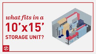 Storage Unit Size Guide  10x15 [upl. by Veradi404]