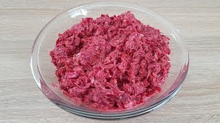 Rote Beete Salat mit Walnüssen und Knoblauch [upl. by Us481]