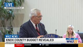 Knox County Mayor Glenn Jacobs reveals 202425 budget as county sees major growth [upl. by Garin]