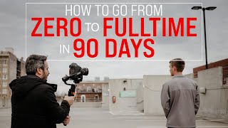 How to Become a Fulltime Filmmaker in 90 Days [upl. by Griseldis]