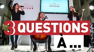 3 Questions à LEJ  Inauguration des Passages Pasteur [upl. by Sirah]