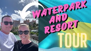 Stunning  Atlantis resort and waterpark tour [upl. by Halsy]