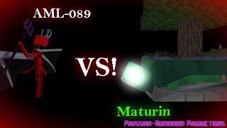 Minecraft Duel AML 089 vs Maturin  AML Association vs The Dark Tower [upl. by Renat395]