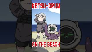 Ketsu Drum on the beach [upl. by Nodaj]