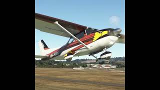 Reims Rocket Takeoff Brighton Beach aviation microsoftflightsimulator british cessna [upl. by Idas547]